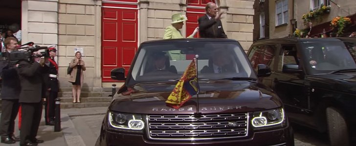 Queen Elizabeth II's Convertible Range Rover