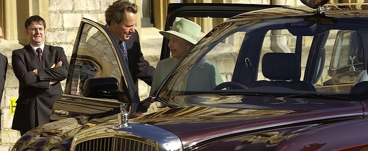 Queen Elizabeth and Her Bentley State Limousine