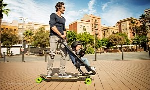 Quinny LongboardStroller Is the Perfect City Commuter for Both You and Your Kid