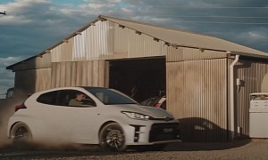 Quite Wholesome Toyota Ad Banned for Showing 2021 GR Yaris Powersliding