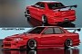 R34 Nissan GT-R Turns Into Stanced 4-Door, Hakosuka and R33 Fans Will Be Pleased