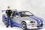 R34 Nissan Skyline GT-R from 2 Fast 2 Furious Gets Scale Model Restoration