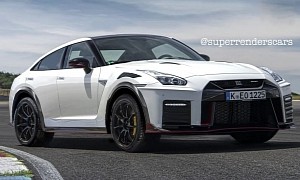 R35 Nissan GT-R Cross-Coupe SUV Has Chimeral Shooting Brake Vibes, It's Not Absurd