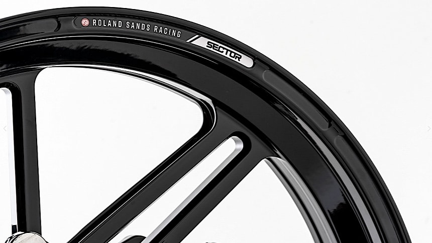Dymag x Roland Sands Design Sector Race wheels