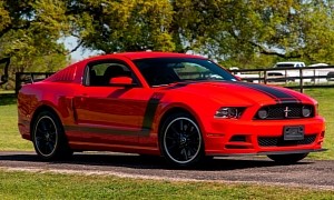 Race Red 2013 Ford Mustang Boss 302 Is Ready to Be a “Road Runner” Once More