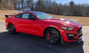 Race Red 2020 Shelby GT500 With Delivery Miles Is Rowdier Than Ronda Rousey
