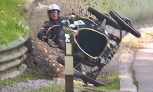 Racer Crashes 1924 Bugatti Hard, Walks Away and Has a Beer