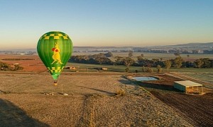 Racing in a Hot Air Balloon Is Like Being in a Formula One Car, Says Australian Pilot
