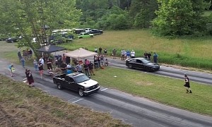 Racing on an Abandoned Drag Strip Is the Most No-Prep Thing You'll See Today