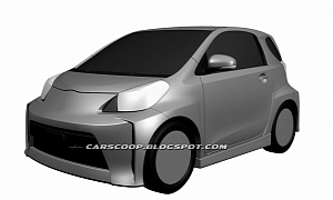 Racing Toyota iQ Revealed in Patent Filing
