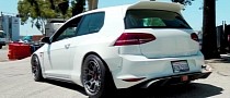 Rad 2015 VW Golf GTI Was the First MK7 in the United States to Wear a Pandem Wide Body Kit