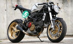 Radical Ducati Raceric Custom Cafe Racer Presented