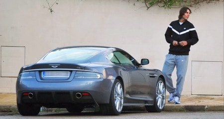 Rafael Nadal has good tastes when it comes to cars