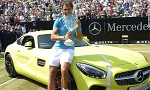 Rafael Nadal Wins 2015 Mercedes Cup and Gets AMG GT, but Dislikes the Color