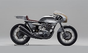Rafale Is a Sublime Triumph Cafe Racer With Bonneville Framework and Trident Power