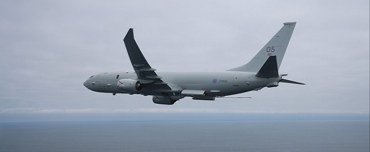 RAF's Poseidon went on its first Search and Rescue mission