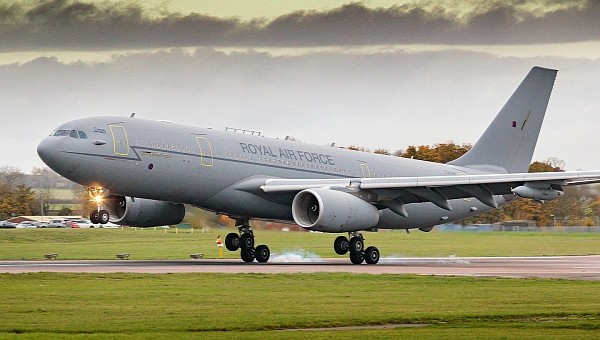 RAF's Voyager completed a successful flight powered by SAF in both engines