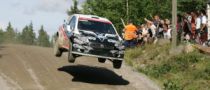 Raikkonen Crashes Fiat Abarth Grande Punto S2000 in Rally Finland