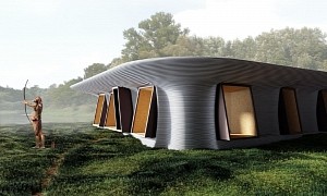 Rain Catcher 3D-Printed House Is Self-Sufficient, Makes the Most of Nature's Resources
