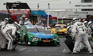 Rain Ruins Race for BMW in Second Event of the 2014 DTM Championship