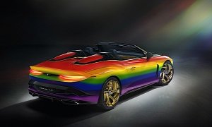 Rainbow Bentley Bacalar Is Not Something You See Everyday