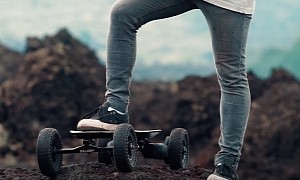Raldey's New Carbon E-Board is a Four-Wheeled Beast That Loves the Off-Road