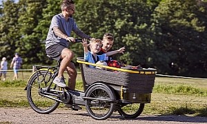 Raleigh's Stride 3 Cargo E-Bike Is the Ideal Car Replacement for Eco-Conscious Families