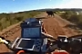Rally ATV Crashes into Cow