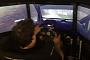 Rally Driver Tries Out Driving Simulator, Shatters Stage Record