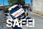 Rally-spec Suzuki Swift Pulls Off Amazing Save on Two Wheels