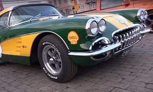 "Rally-Wrapped" C1 Corvette with 383 Stroker Kit Steals the Show in Finland