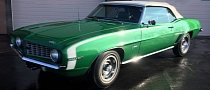 Rallye Green 1969 Chevrolet Camaro Convertible Is All About Factory Specs