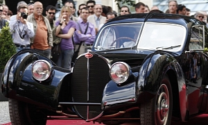 Ralph Lauren's Bugatti Wins BMW's Best in Show Award At 2013 Concorso