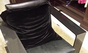 Ralph Lauren's Carbon Fiber Lounge Chair for Sale in Dubai: $17,250