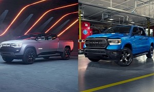 Ram 1500 Revolution BEV Concept vs. Ram 1500: Out With the Old, In With the New