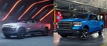 Ram 1500 Revolution BEV Concept vs. Ram 1500: Out With the Old, In With the New