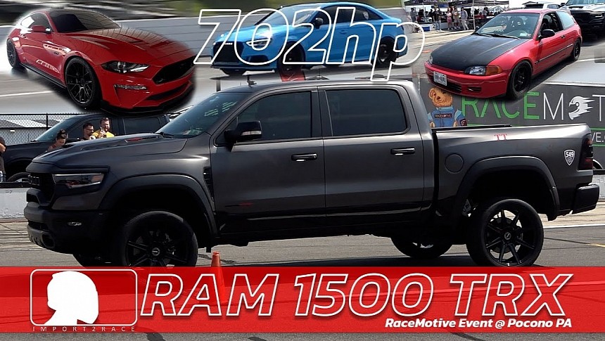 Ram 1500 TRX vs. Ford Mustang