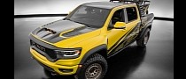 Ram 1500 TRX Gets Dressed in Gold Shot Concept Motocross Attire for 2022 SEMA Show