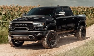 Ram 1500 TRX Gets New Boots, Temporarily Puts the Tarmac Life Behind It for a Photoshoot