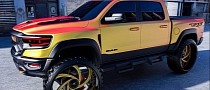 Ram 1500 TRX Is So Gold You'll Probably Find It at the End of the Rainbow