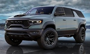 Ram 1500 TRX SUV Takes Digital Swing at the Full-Size Body-on-Frame Lifestyle