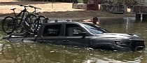 Ram 1500 TRX Takes One Expensive Swimming Lesson, Still Drowns