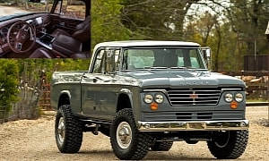 Ram 2500 Inside, Classic Dodge Outside: Ex-USAF D200 Pickup Was the Pride of Mecum