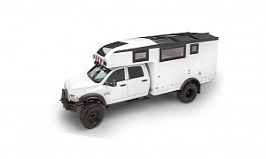 Ram 5500 by Adventure Trucks Is an Off-Road Condo With a 22,000-Wh Battery Bank