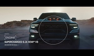 Ram Trolls 2021 Ford F-150 Raptor Once Again With TRX Promo Video