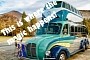 Randy Grubb’s Magic Bus: The Frankencar Combining a GMC Motorhome, VW Bus and a Milk Truck
