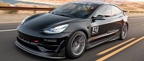 Randy Pobst to Take Unplugged Performance Tesla Model 3 to Pikes Peak