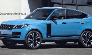 Range Rover "Coupe" Rendering Doesn't Look Like a Worthy BMW X6 Rival