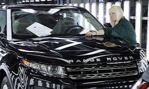 Range Rover Evoque Celebrates 1 Year of Production