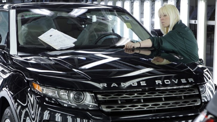 Range Rover Evoque production